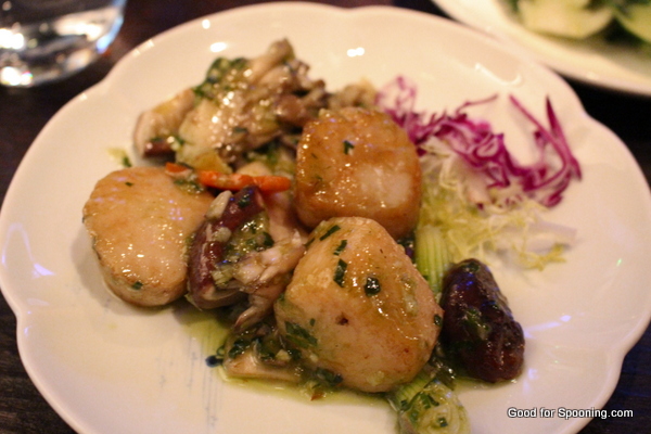 Stir Fried Scallops