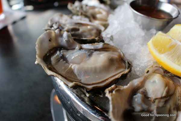 Of course we had oysters!