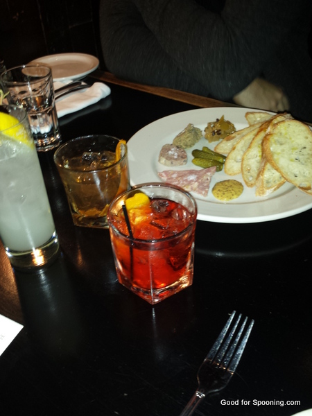 Chacuterie and cocktails for all!