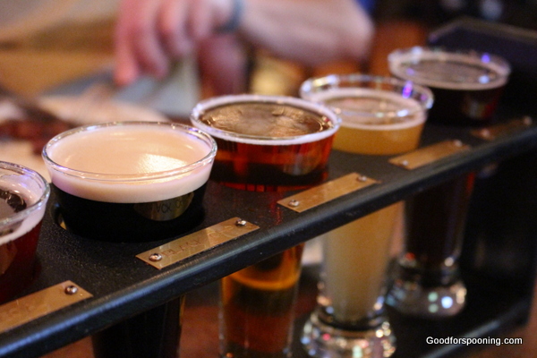 Flight of beer