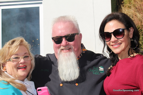 Jelly Queen Donna Collins, Dr. BBQ Ray Lampe and Yummie Nation's Beth Peterson.