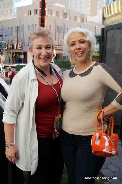 The lovely Emily Ellyn and I at FFW luncheon