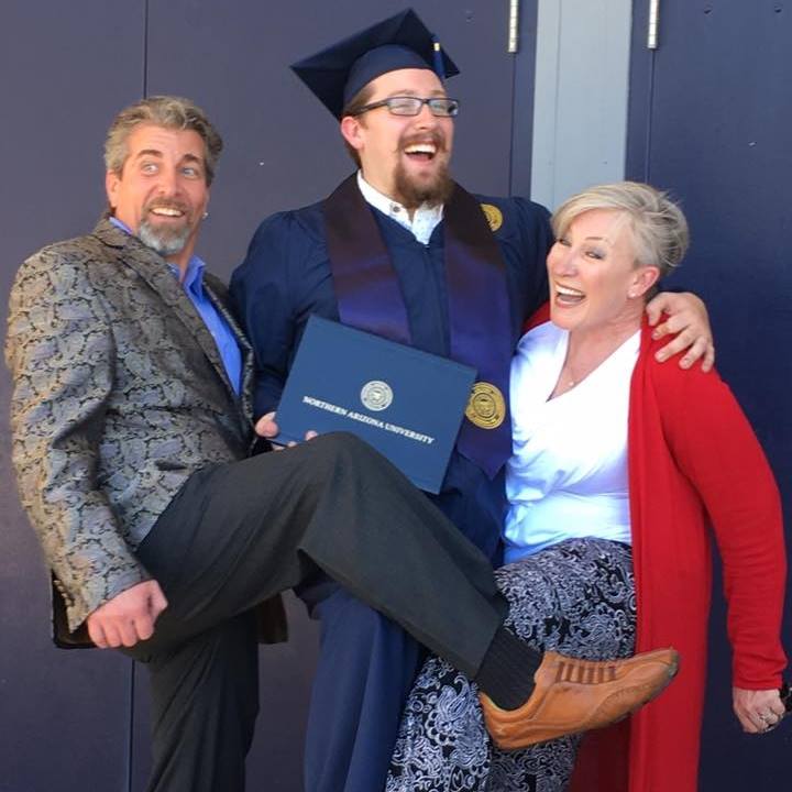 The Graduate and the proud parents!
