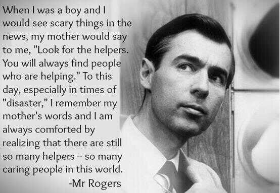 There are always people willing to help - just look for them
