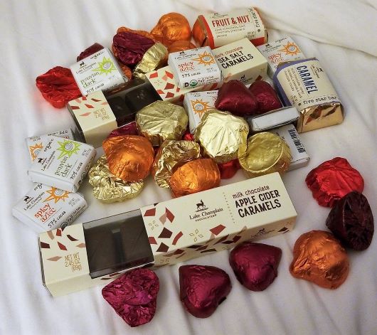 Locally made chocolates make "supporting local" an easy choice!