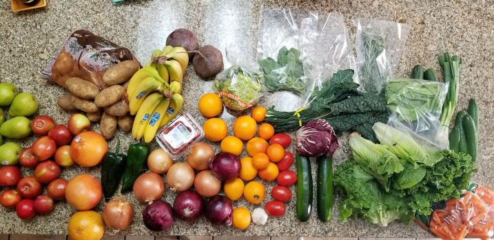 Bountiful Baskets Produce