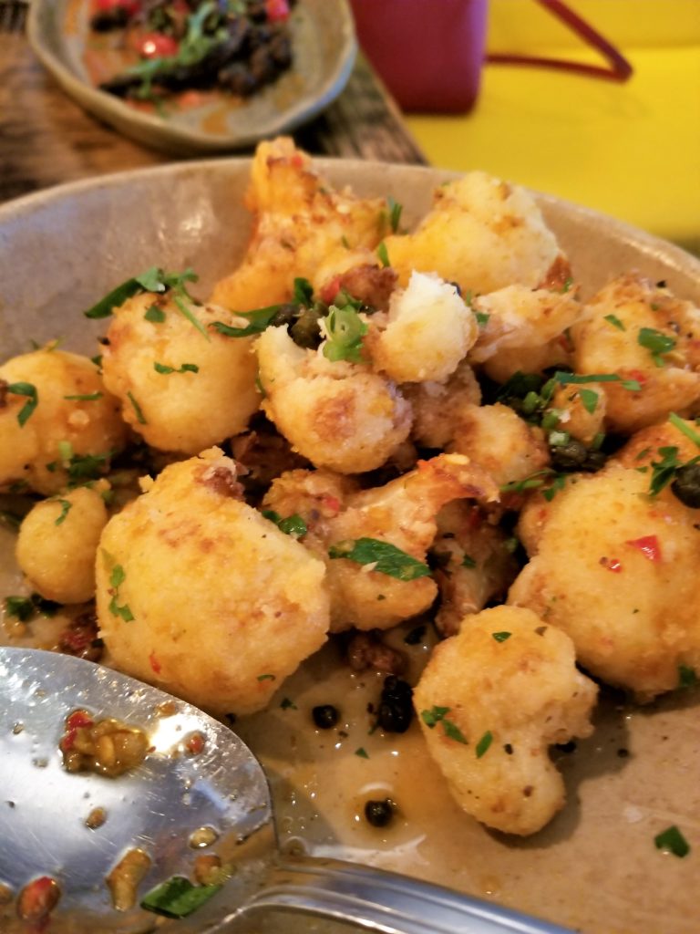 fried cauliflower